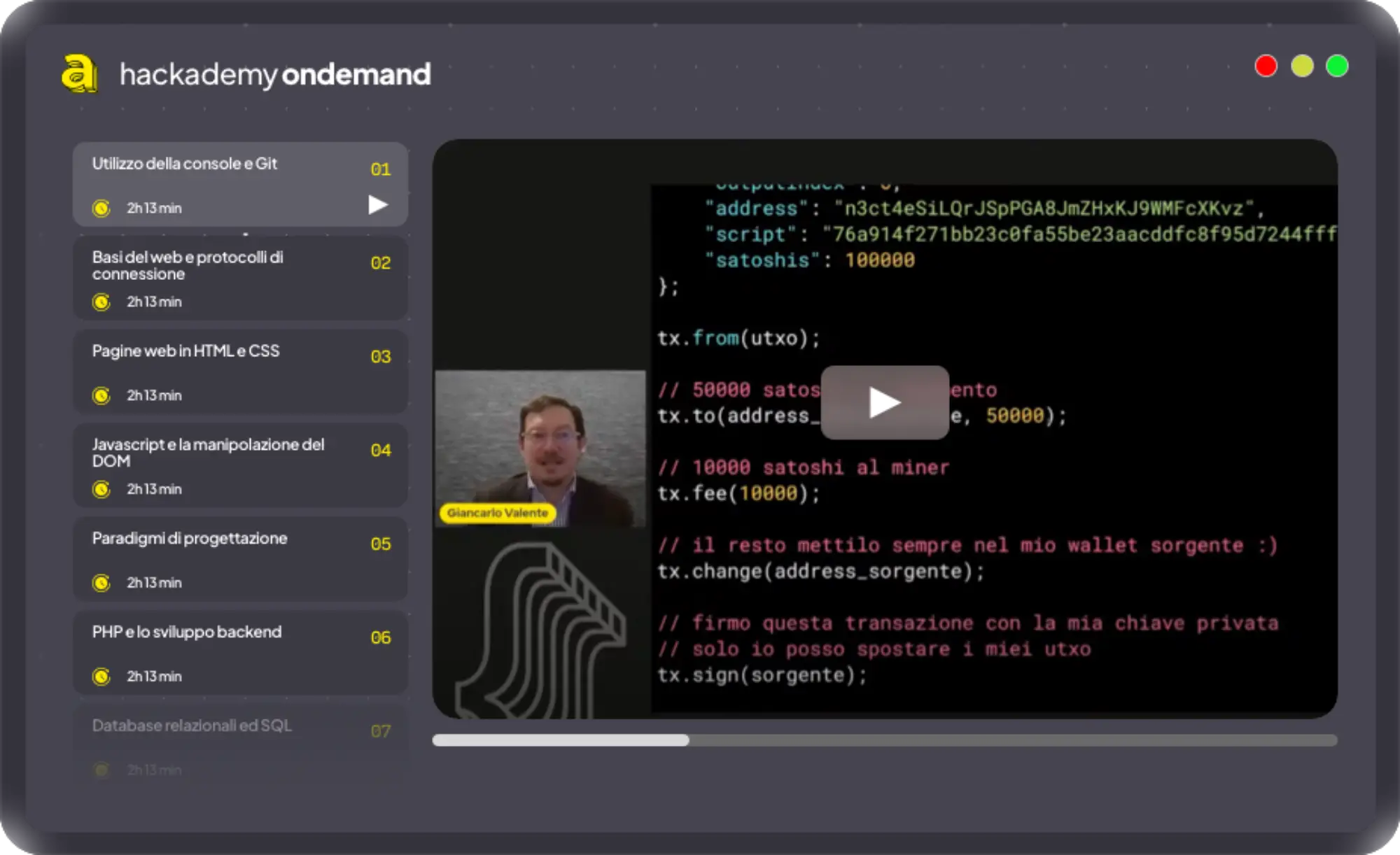 Accredible certificate